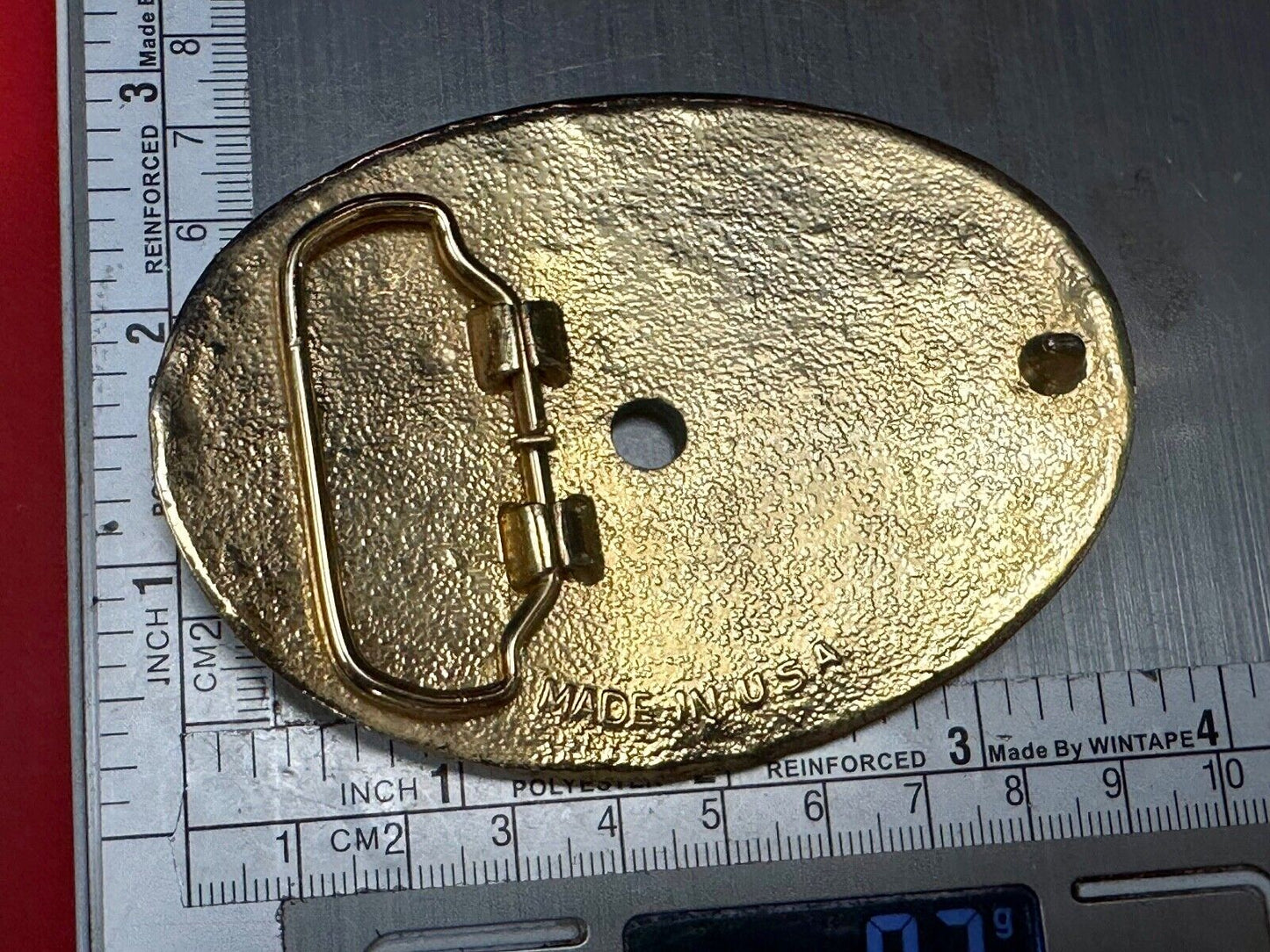 Texas - Lone Star Flags Seal - belt buckle READY for your centerpiece