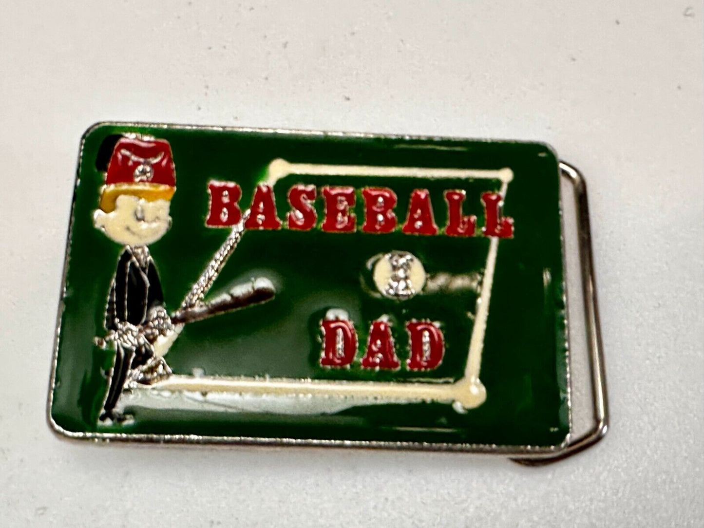 Baseball Dad - Ultimate Sports Fathers Day Perfect Gift Belt Buckle by Sabbar