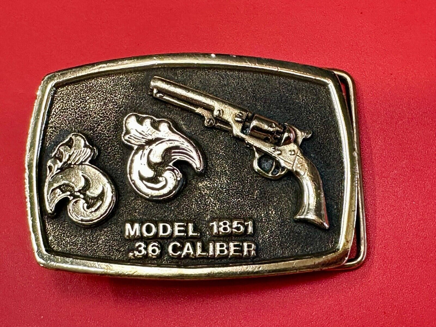 Vintage Gun Collectors Model 1851 .36 Caliber belt buckle by ADezy