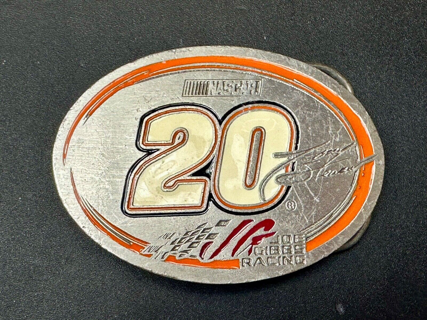 20 Tony Stewart Nascar 2001 Licensed Great American Products Gibbs Belt Buckle