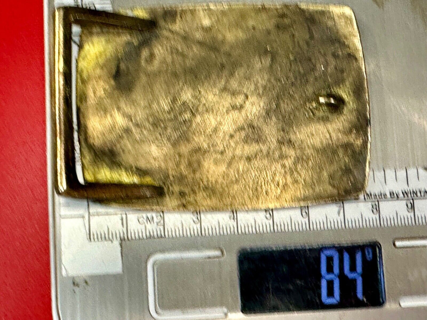 The Pursuit of DB Cooper Polygram 1980 Movie Cast Collectable Gift belt buckle