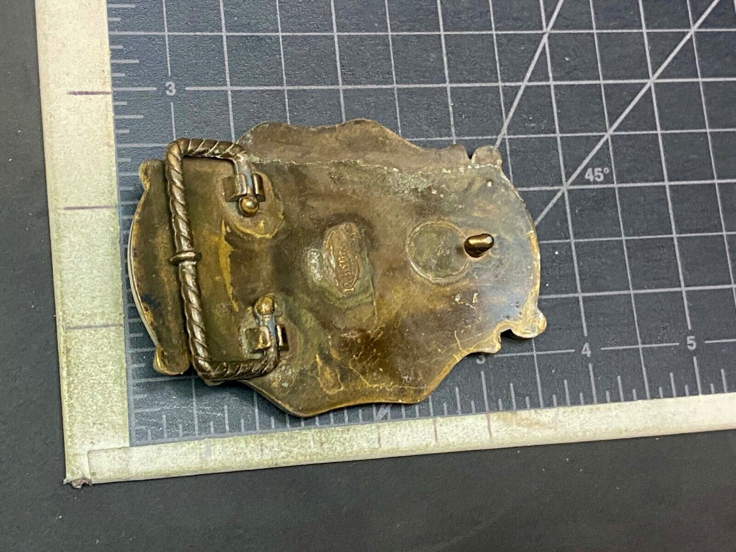 Vintage 1978 Chicago Bears? Nfl Sports Football Team Raintree Belt Buckle