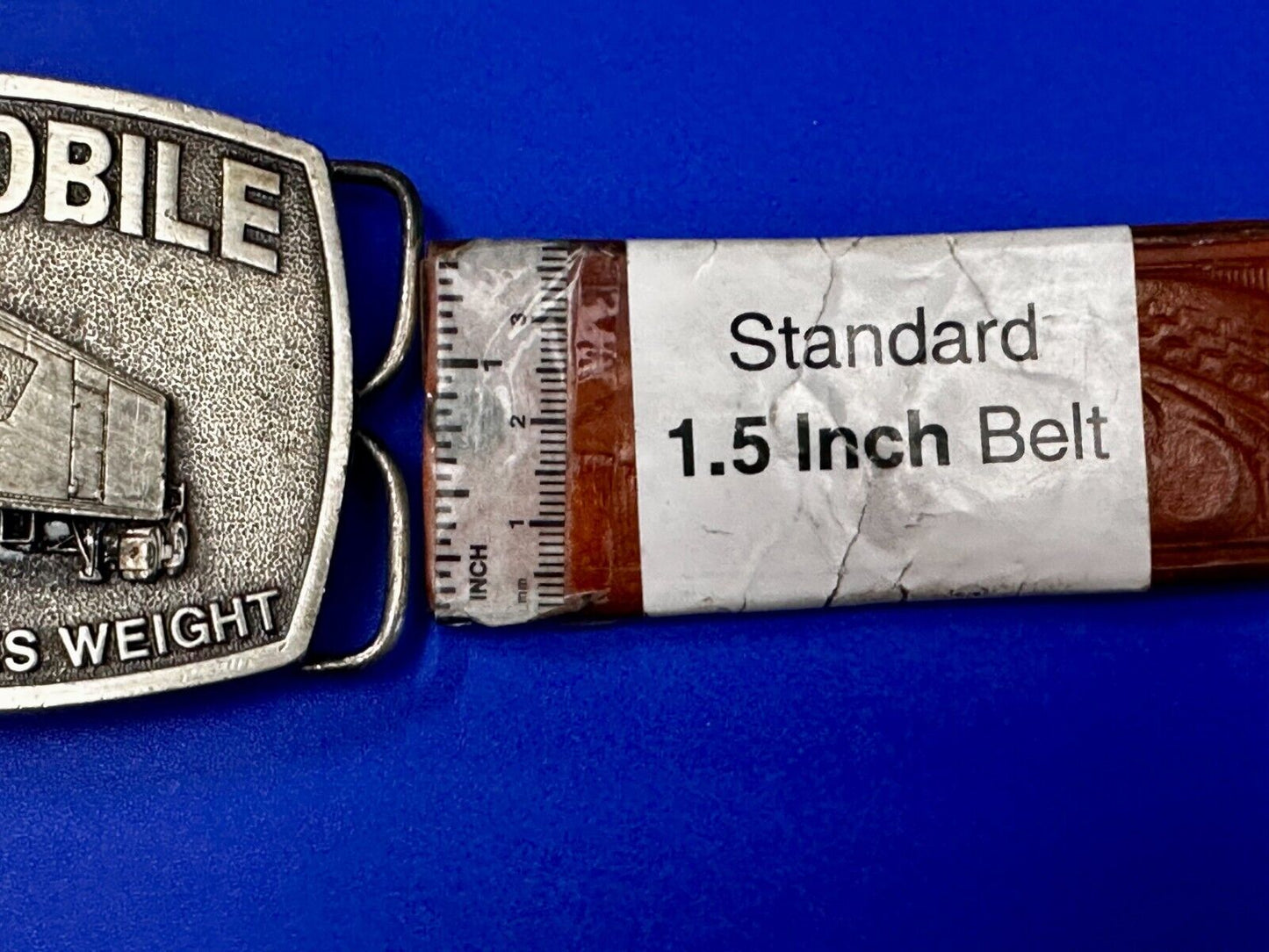Trailmobile Our Name Carries Weight Semi Truck Long Haulers Trucker Belt Buckle