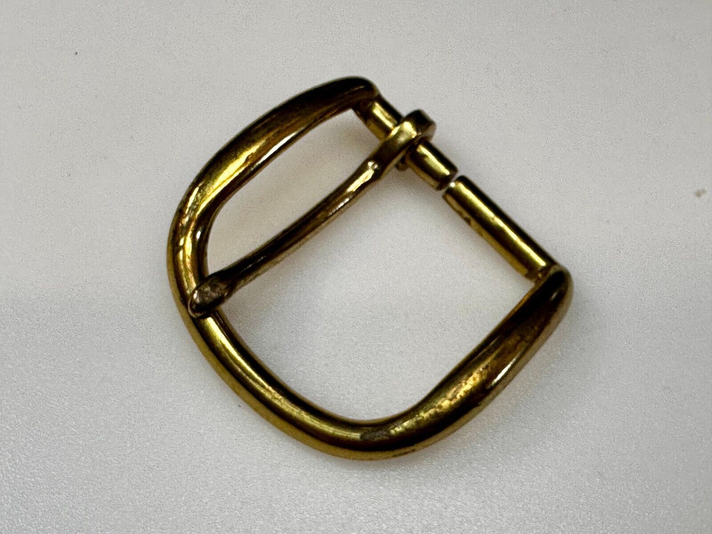Vintage Brass Tone Replacement Belt Buckle Marked W
