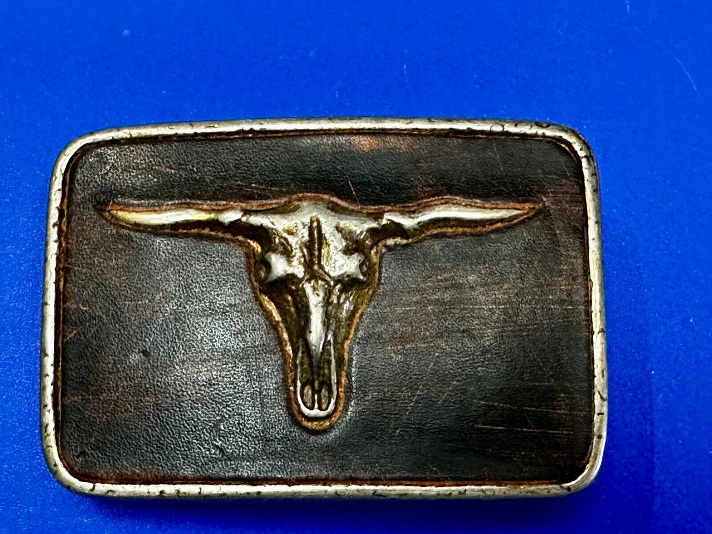 Texas Longhorn Vintage western Belt Buckle by BED STU Buckles Gotta Have em.