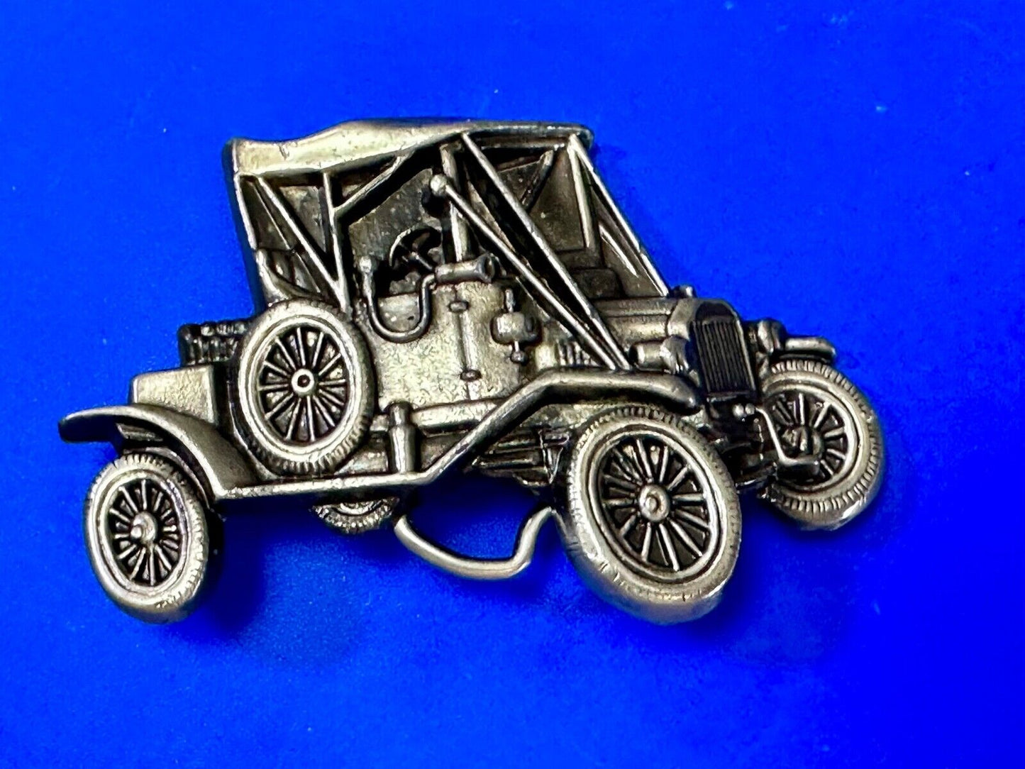 vintage Car Collectors Auto 30's? Cutout car shaped belt buckle
