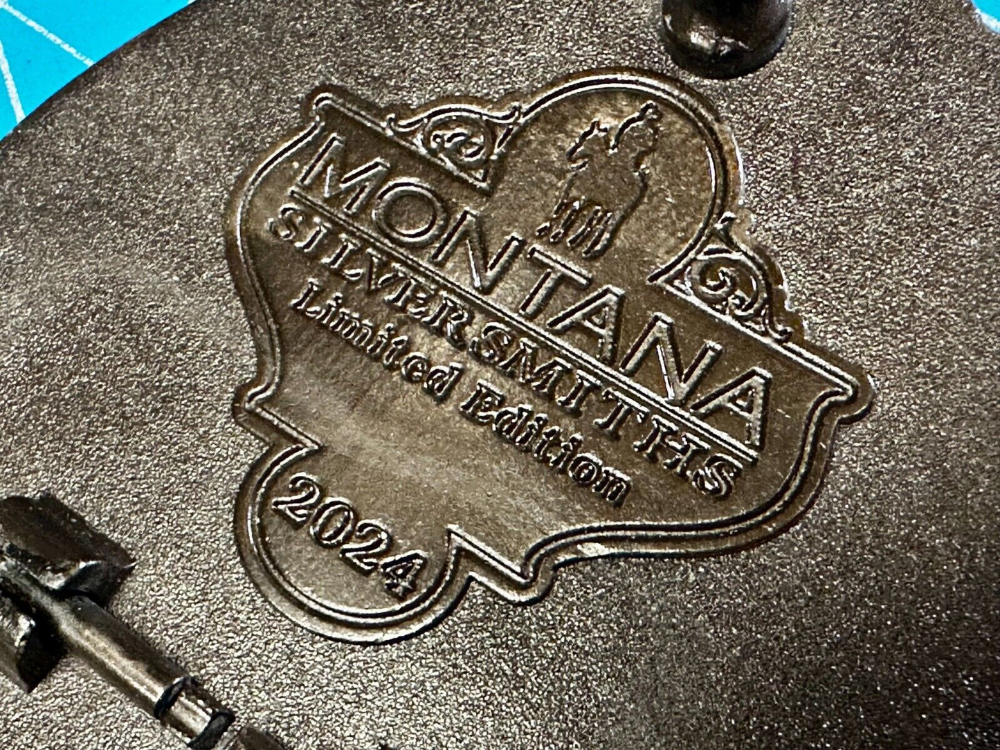 2024 Pendleton Whiskey Let'er Buck Rodeo Cowboy Montana Silversmiths Belt Buckle