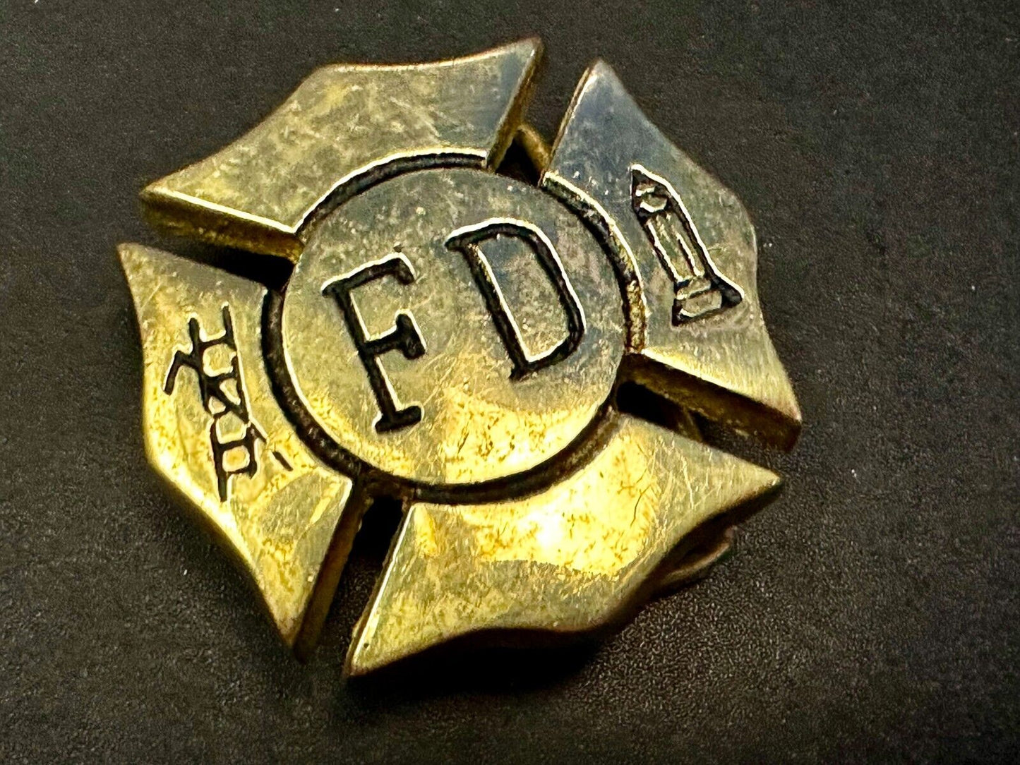 Belt Buckle fire logo