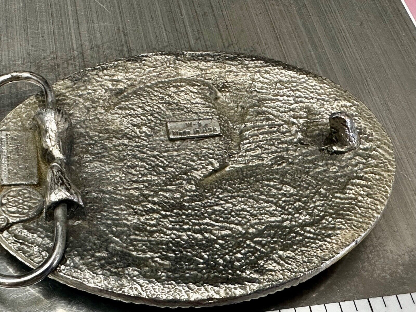 The Great State of Montana Vintage W-5 Siskiyou Eagle Mountain Belt Buckle