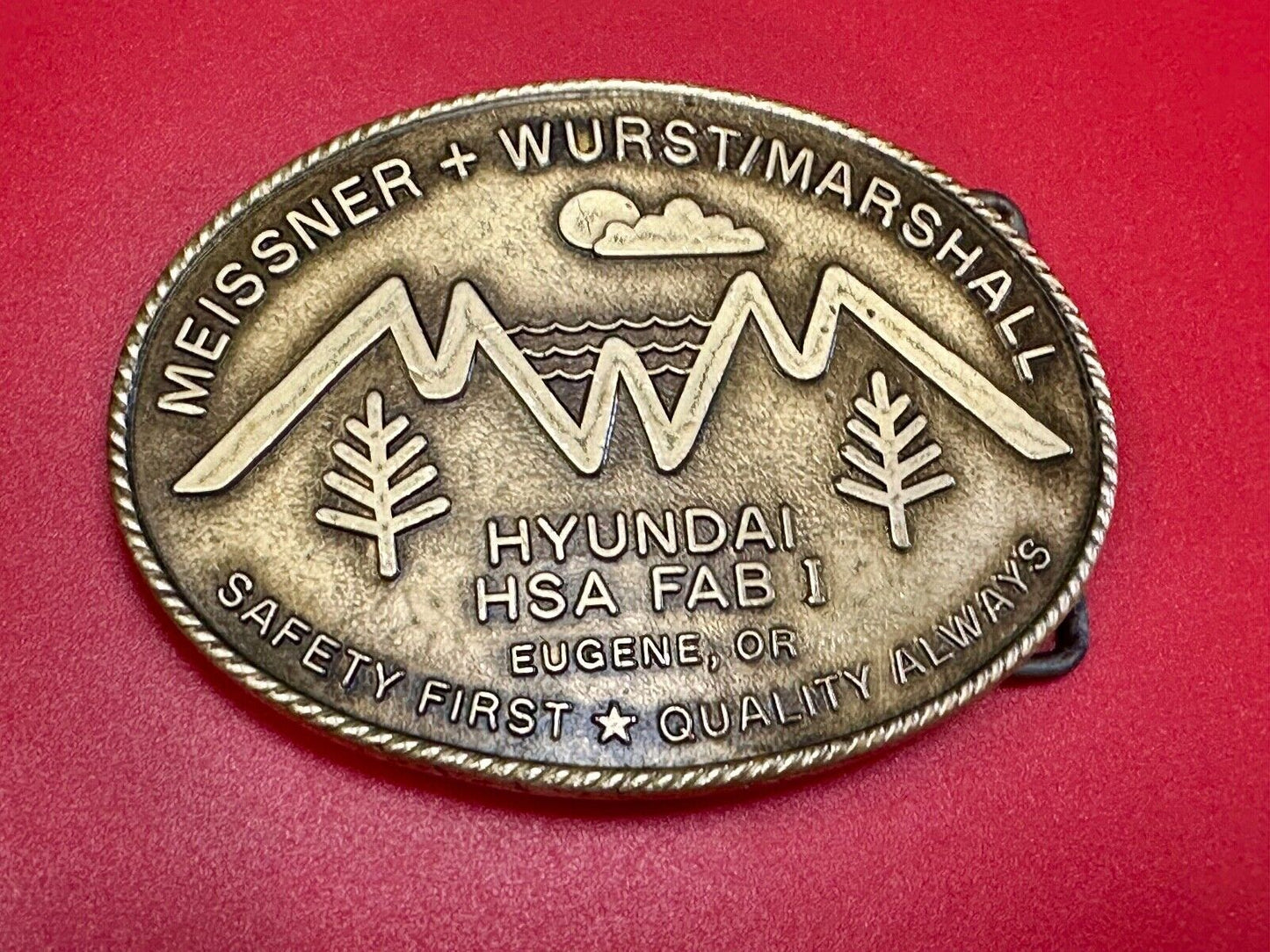 belt buckle Hyundai HSA FAB