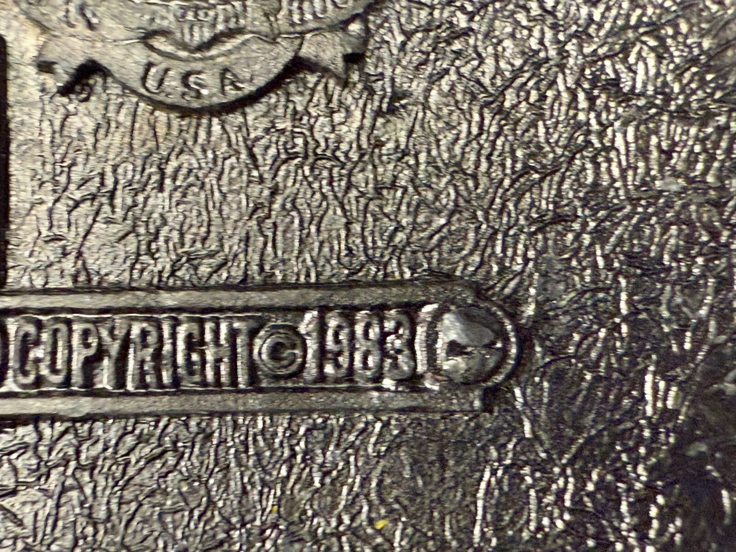 Vintage 1983 Patriotic American Bald Eagle - The Great American Buckle Co
