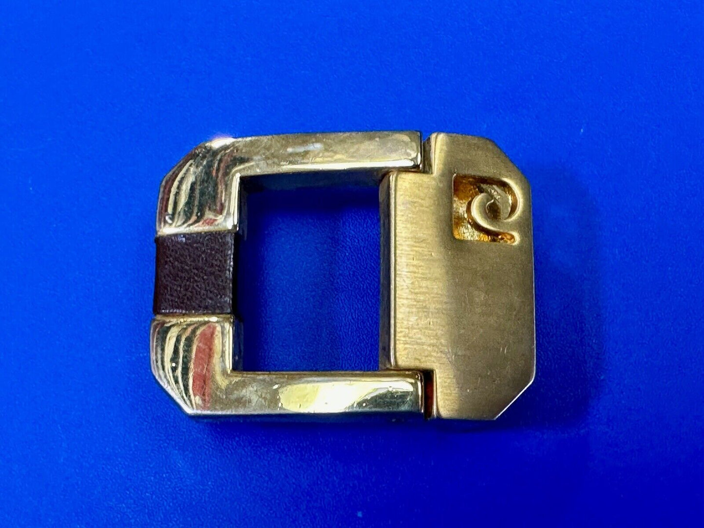 vintage Cardin small gold tone belt buckle