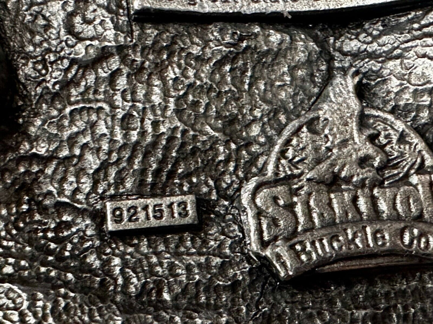 The Great State of Nebraska 1993 10th Annual Commemorative Siskiyou Belt Buckle