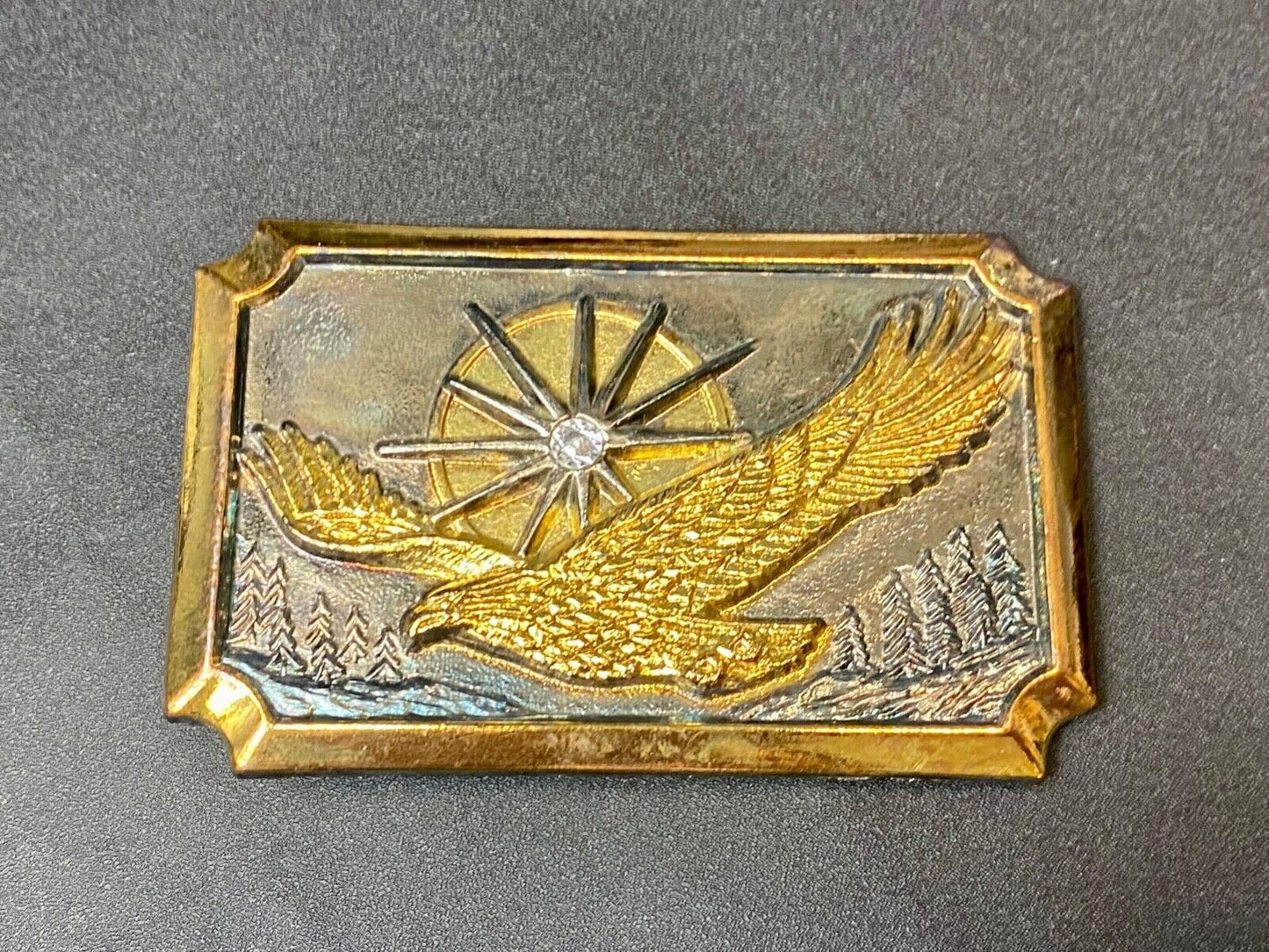 200 year celebration of American Eagle commemorative Vintage belt buckle