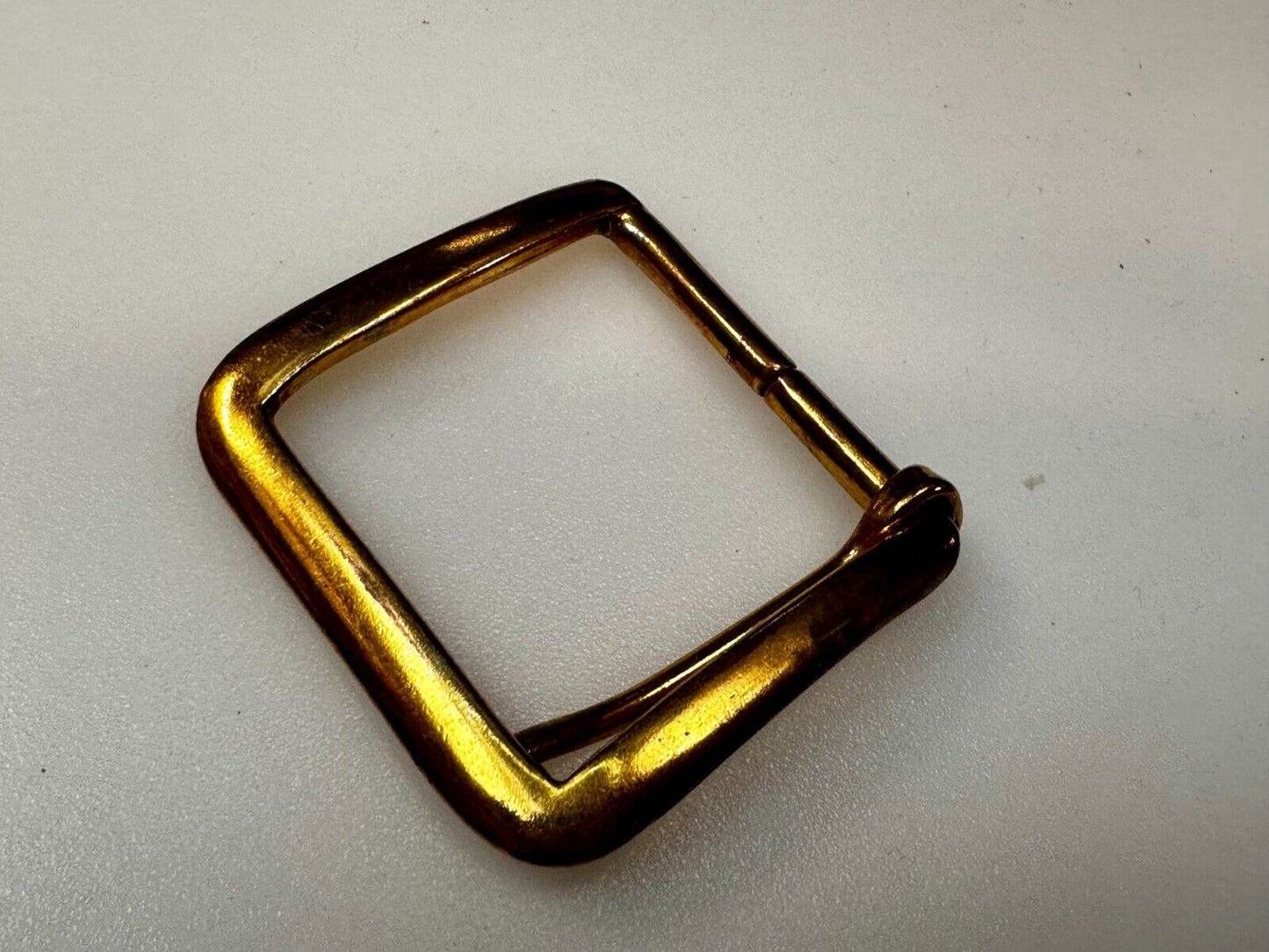 2" Wide Vintage Brass Tone Replacement Belt Buckle