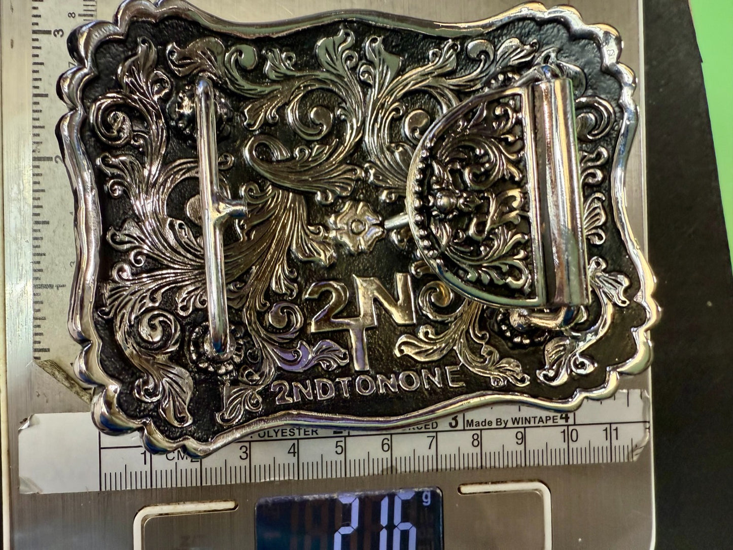 2020 Budweiser Toads Shoot Out TID Event 2ND TO NONE Trophy NASCAR Belt Buckle