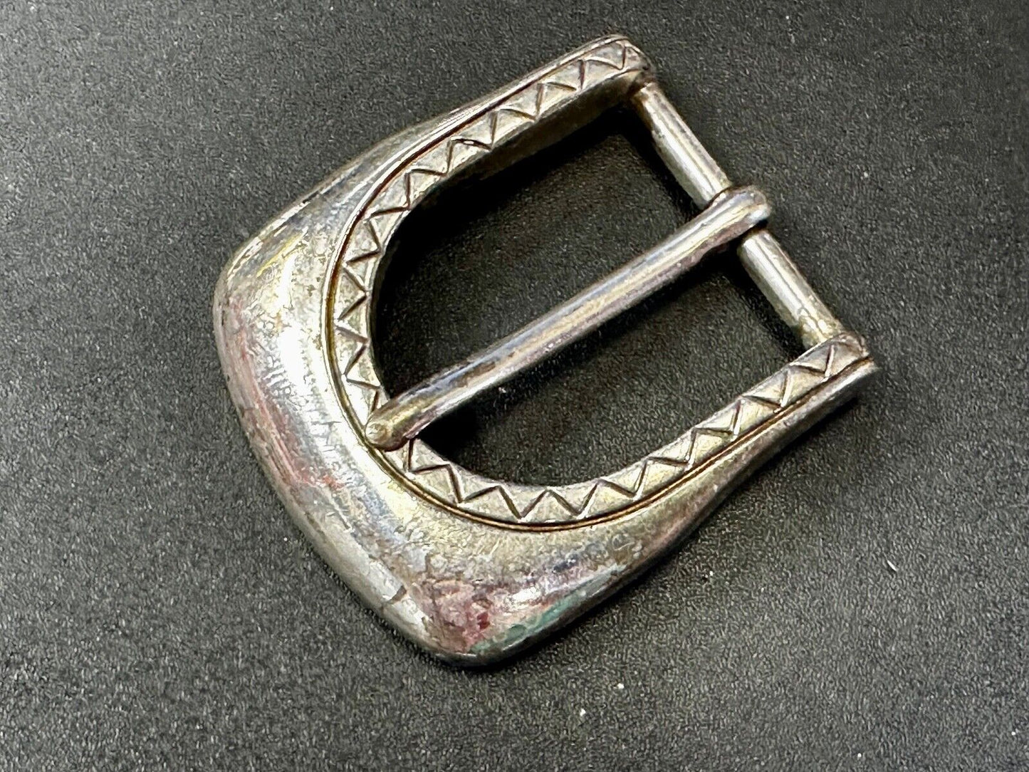Unique 1994 Ranger Style Replacement Western Silver Tone Belt Buckle