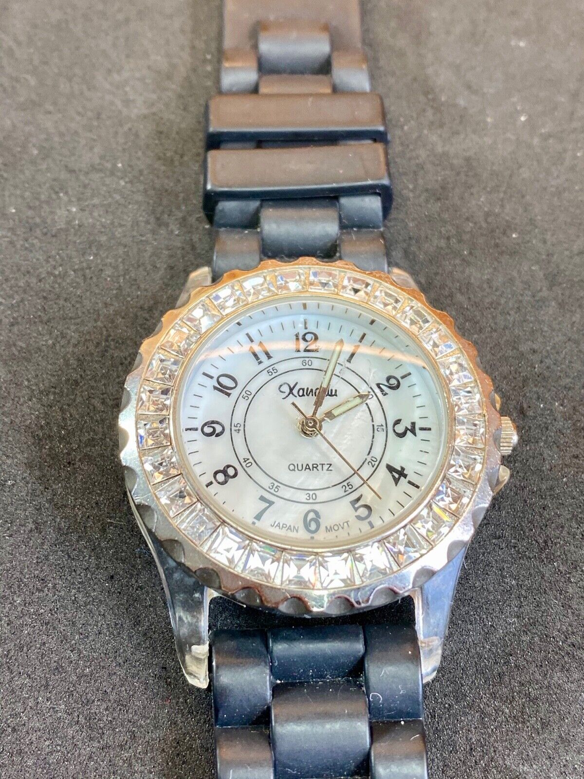 Xanadu Black Band Women's Quartz Watch - New Battery 