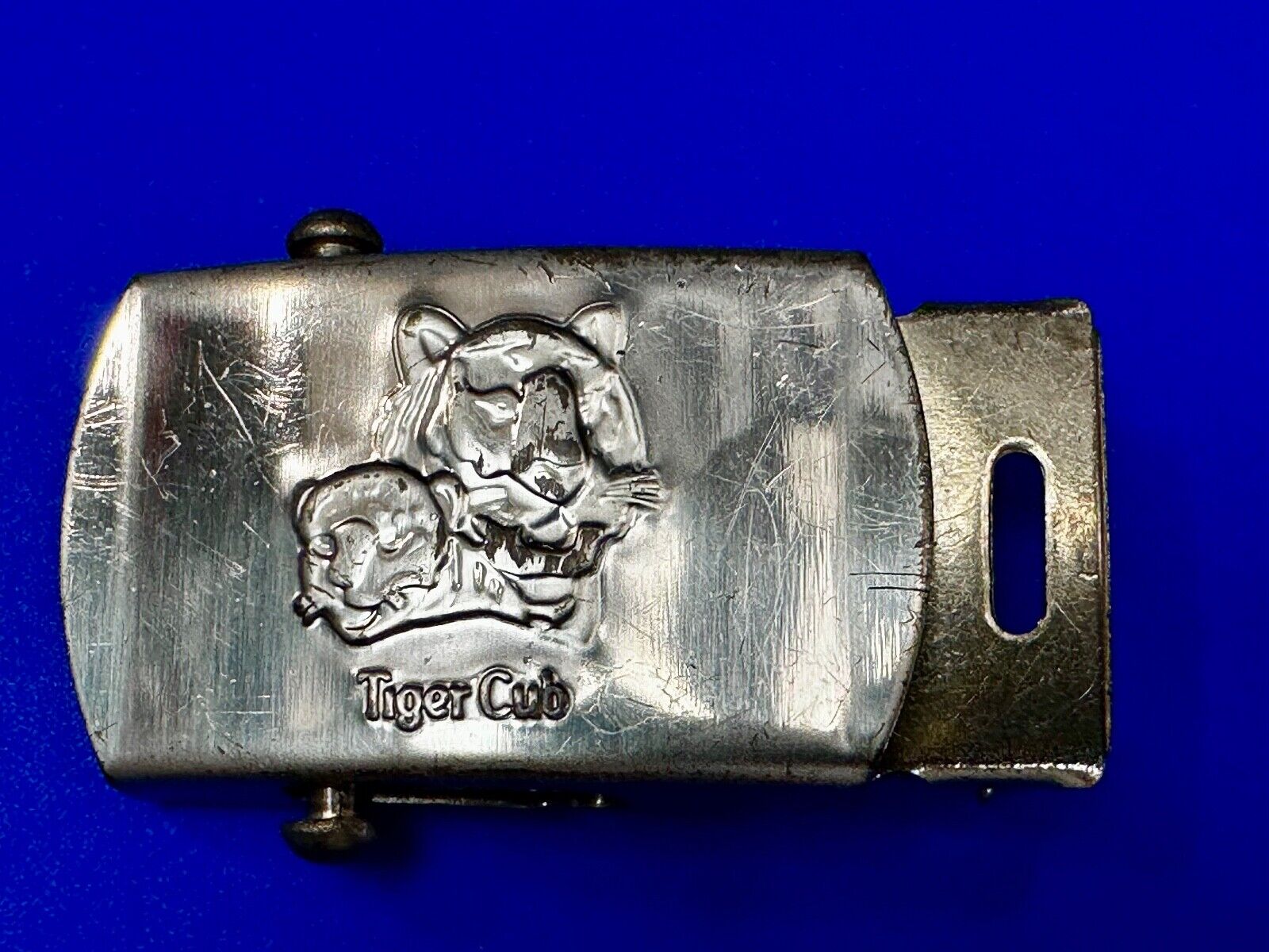 Tiger Cub Scout Replacement Solid Brass USA made Uniform Belt Buckle