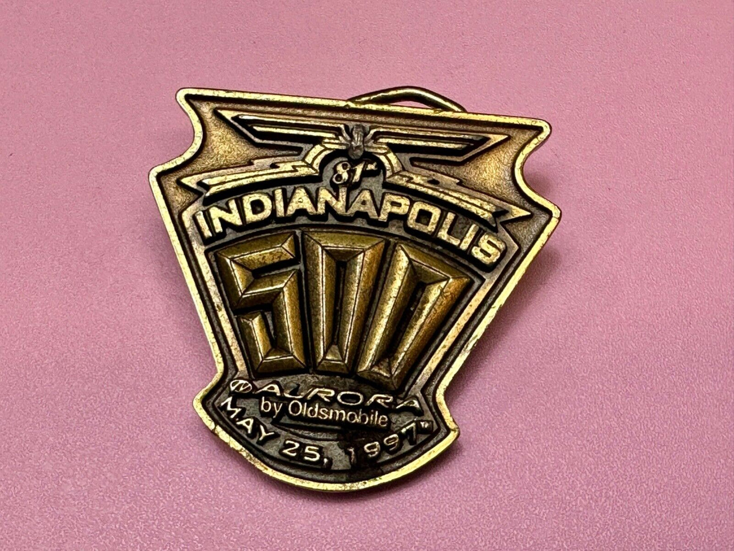 81st Indianapolis 500 Race Aurora Oldsmobile 1997 Siskiyou belt buckle