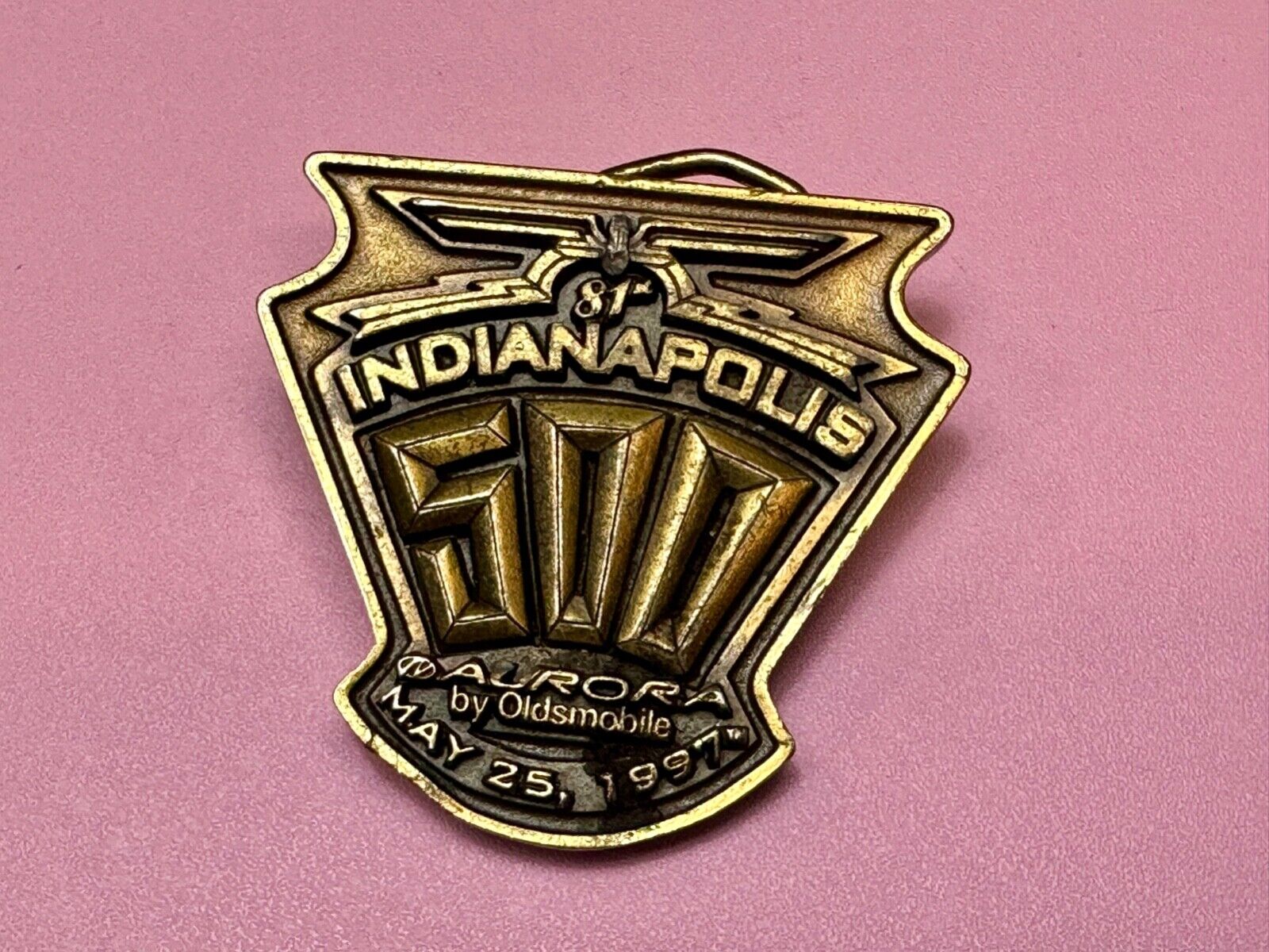 81st Indianapolis 500 Race Aurora Oldsmobile 1997 Siskiyou belt buckle