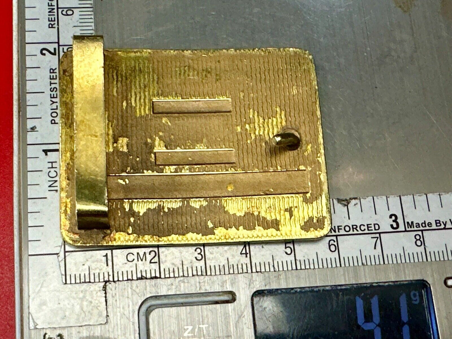 American Bowling Congress BLANK ENGRAVABLE Belt Buckle  Most Improved Average