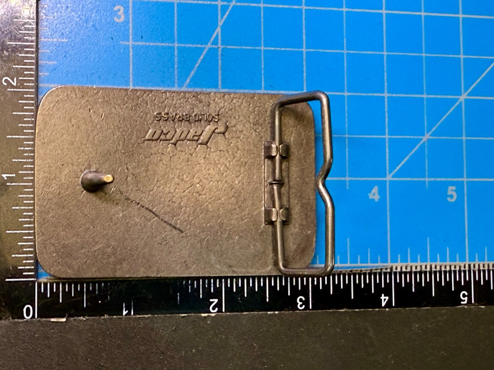 Babcock & Wilcox Construction Co. Commemorative Solid Brass Jadco Belt Buckle
