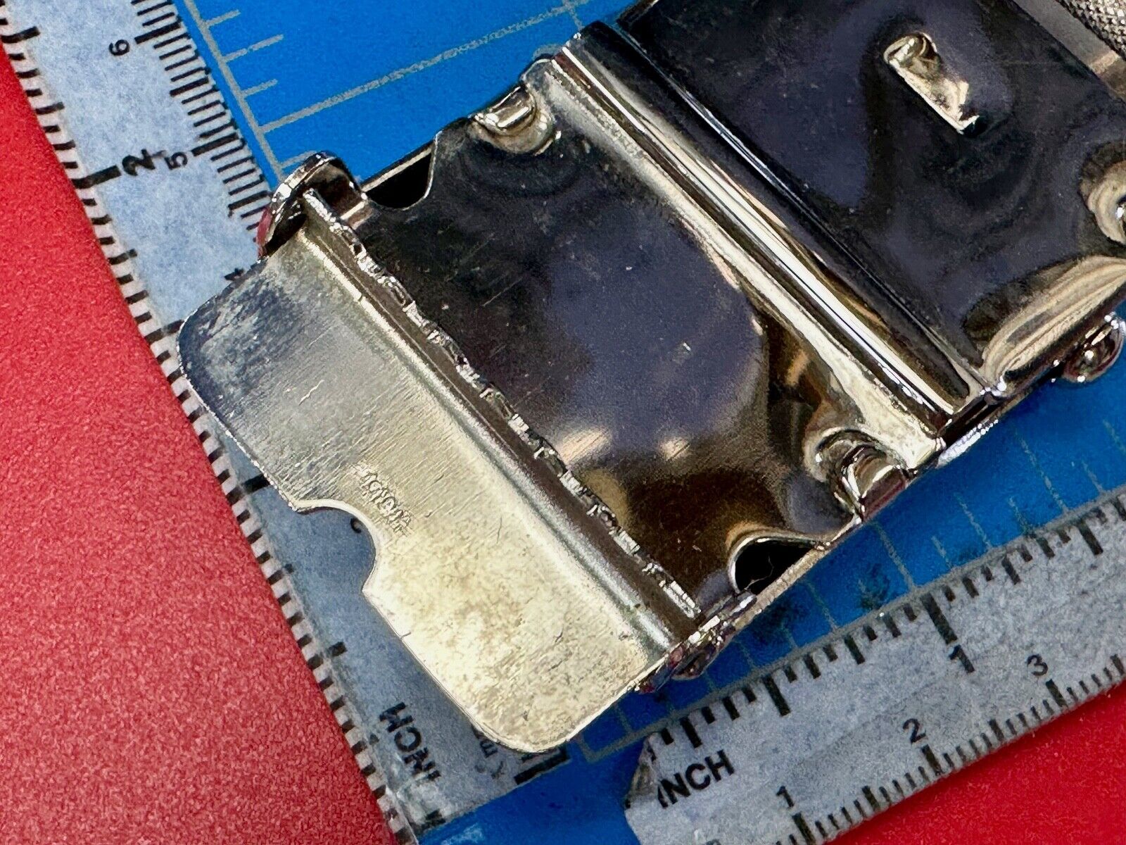 USS Broke FFG  - guided missile frigate United States Navy boat belt buckle