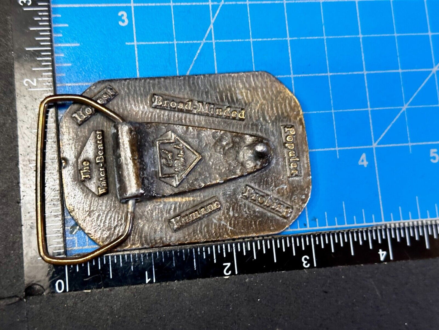 AQUARIUS Jan 21 - Feb 19  Horoscope Astrological Zodiac Cal Metals Belt Buckle