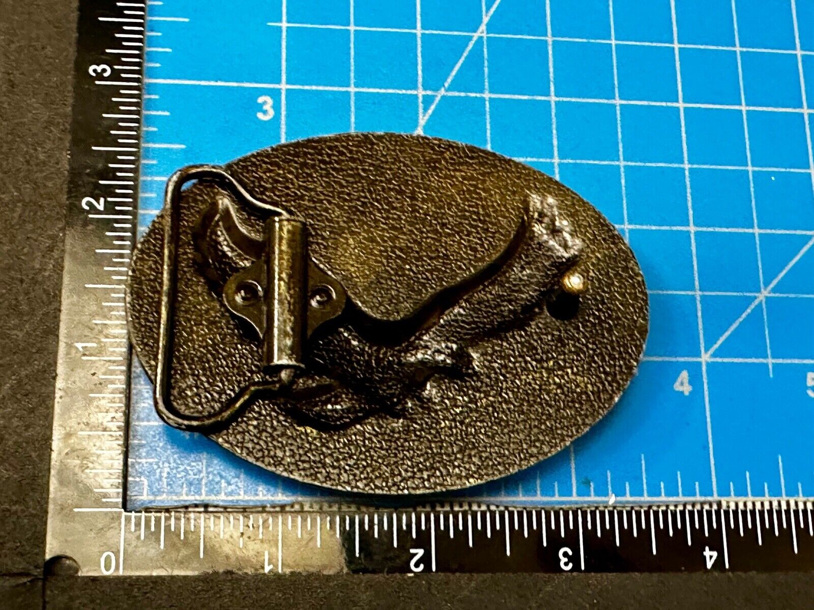 American Pride Flying Hunting Patriotic American Bald Eagle Raised Belt Buckle