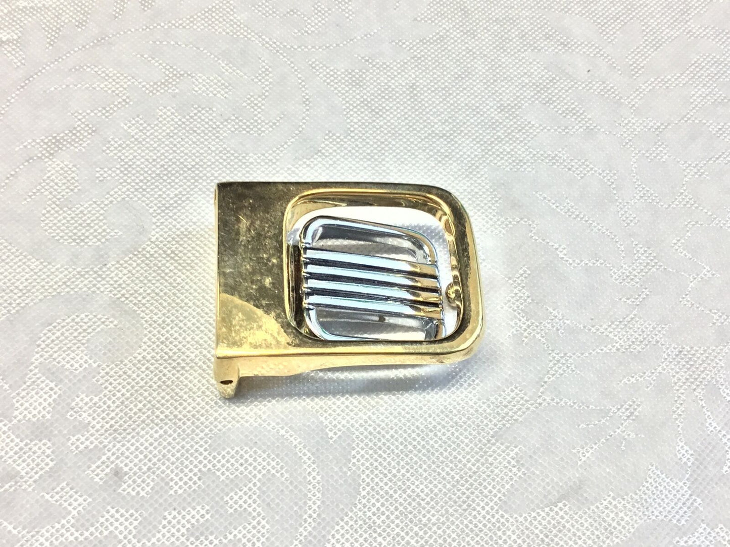 Vintage Gold and Silver Tone small dress belt buckle