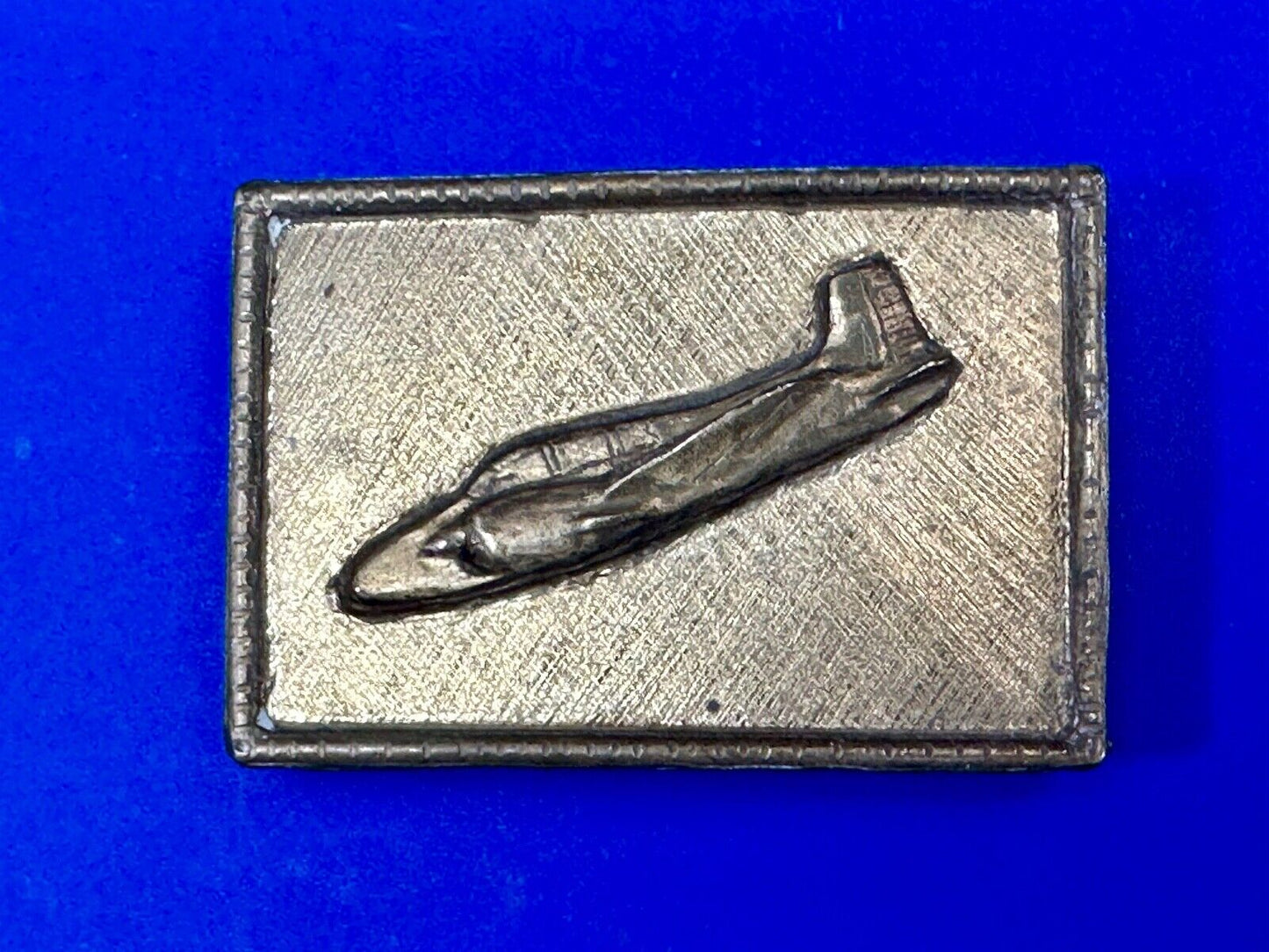 Airplane - Air Force WW2? Jet Pilots vintage belt buckle