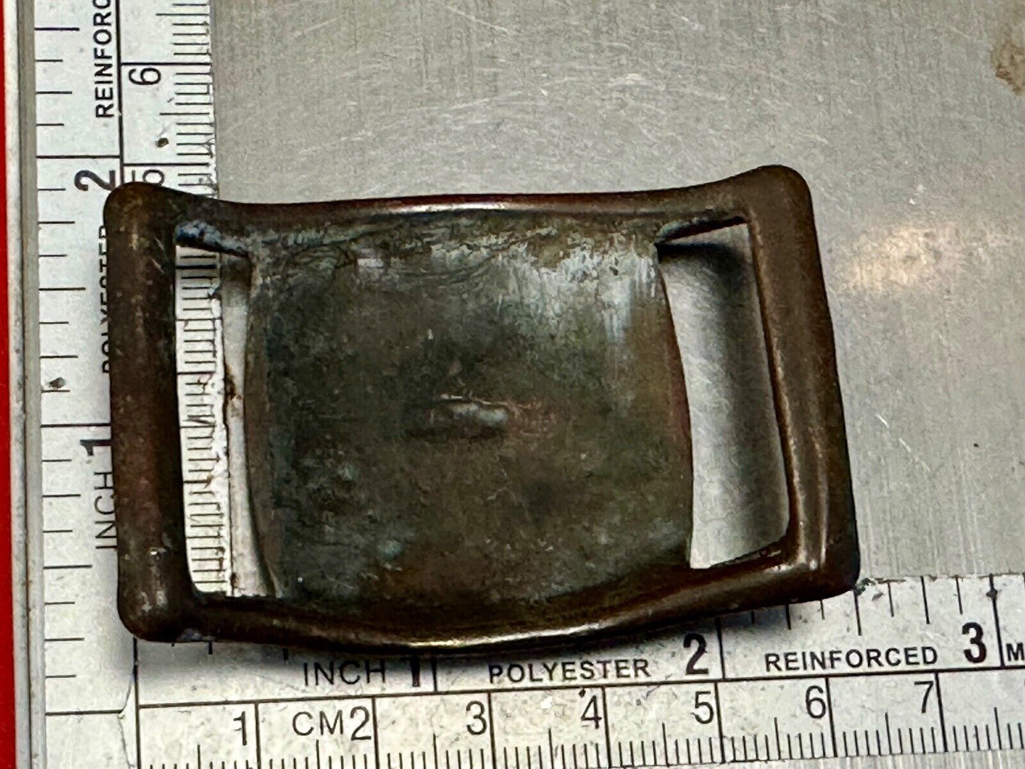 unknown to me! vintage belt scarf slide buckle