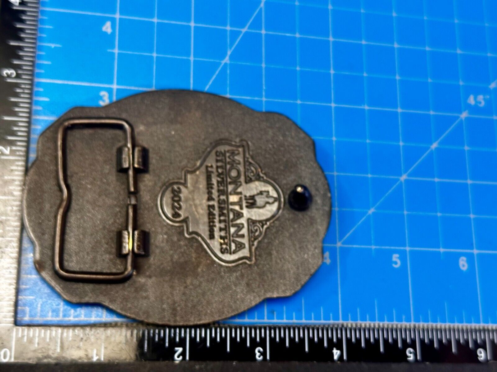 2024 Pendleton Whiskey Let'er Buck Rodeo Cowboy Montana Silversmiths Belt Buckle