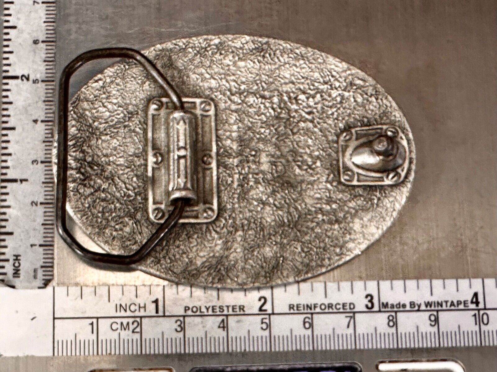 Team Fishel Safety First Since 1936 Company Logo Commemorative Belt Buckle