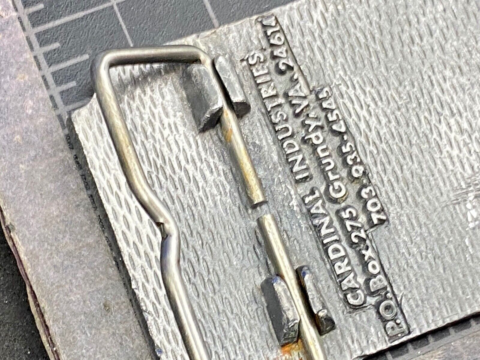 Vintage Institute of mining technology belt buckle - University of Alaska 