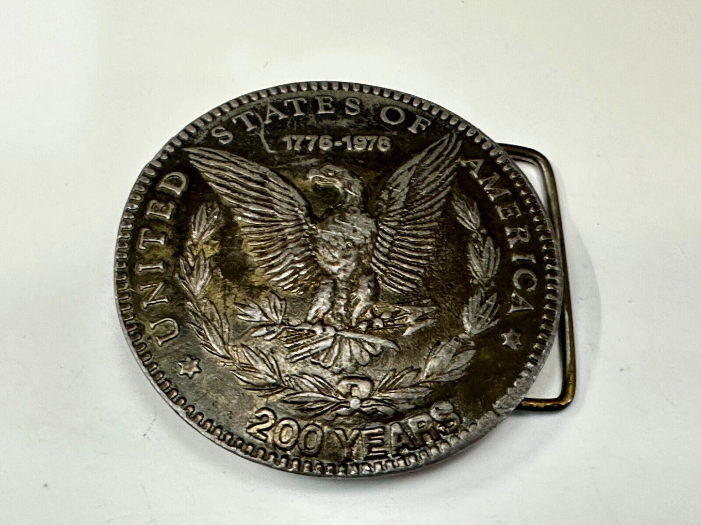 United States of America 200 Years Coin Collectors Belt Buckle 2001