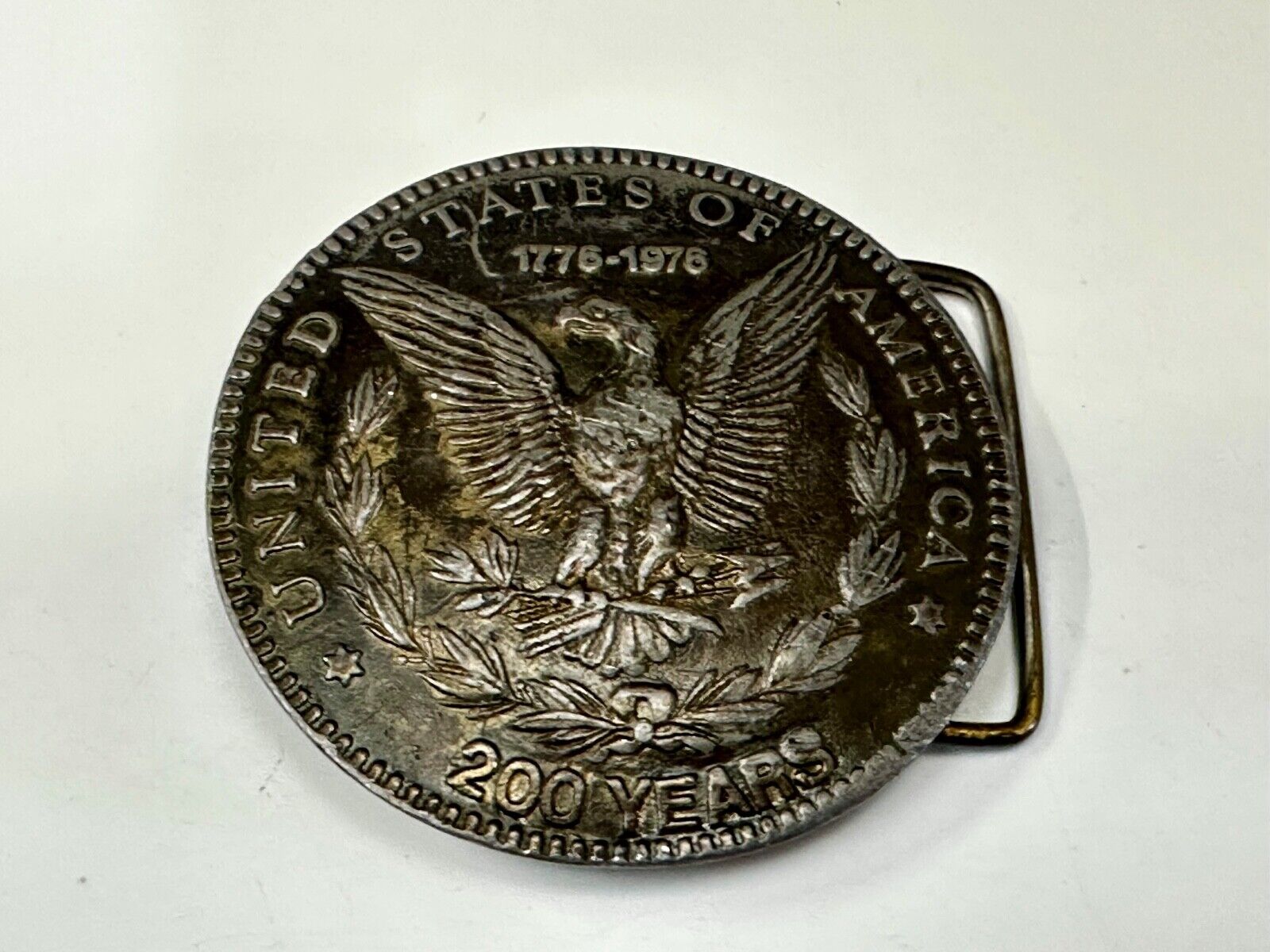 United States of America 200 Years Coin Collectors Belt Buckle 2001
