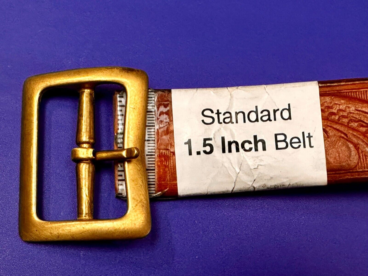 A.I. Brand Center Bar Hippy Uniform Vibe Solid Brass Replacement Belt Buckle