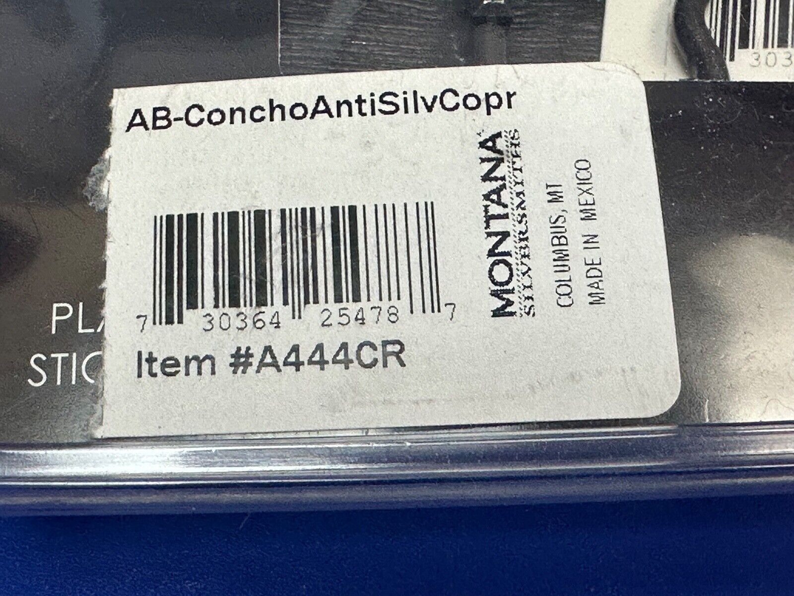 AB Concho Rock 47 Wrangler   - NOS  Attitude #A444CR Montana Silversmiths