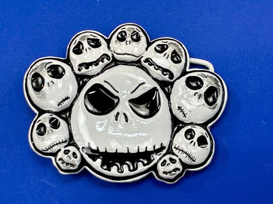 Tim Burtons The Nightmare Before Christmas Multiple Skulls belt buckle - Disney