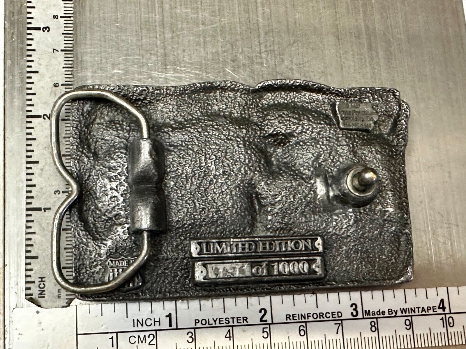 American Wildlife Birds Ducks Hunting Commemorative Vintage 1987 Belt Buckle