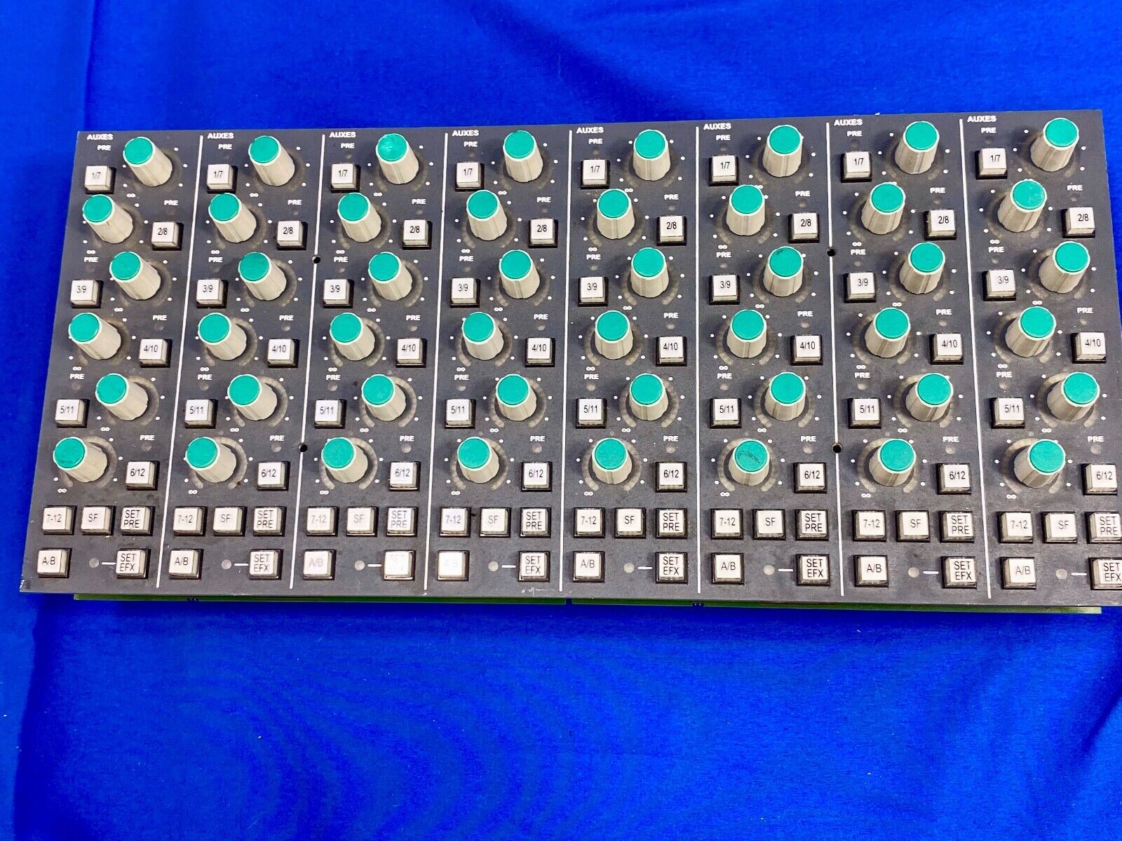 Aux Time from Solid State Logic Axiom MT + SSL A Series Console Mixer