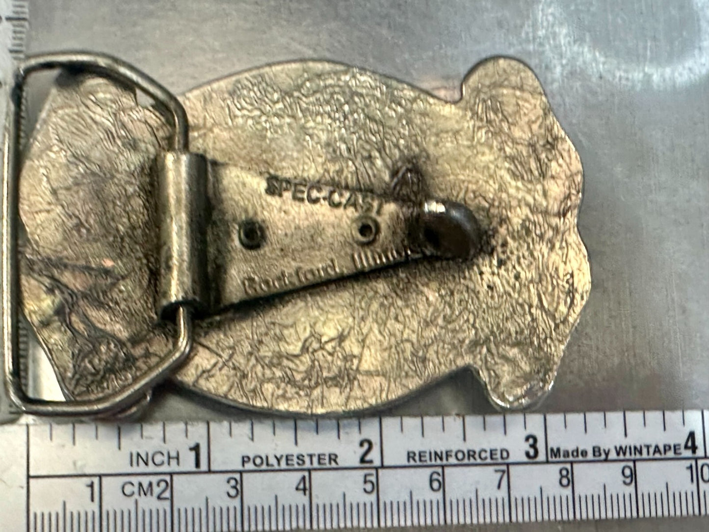 Arabian Horse Head Silver Tone Western Rodeo Cowboy SPEC-CAST Belt Buckle