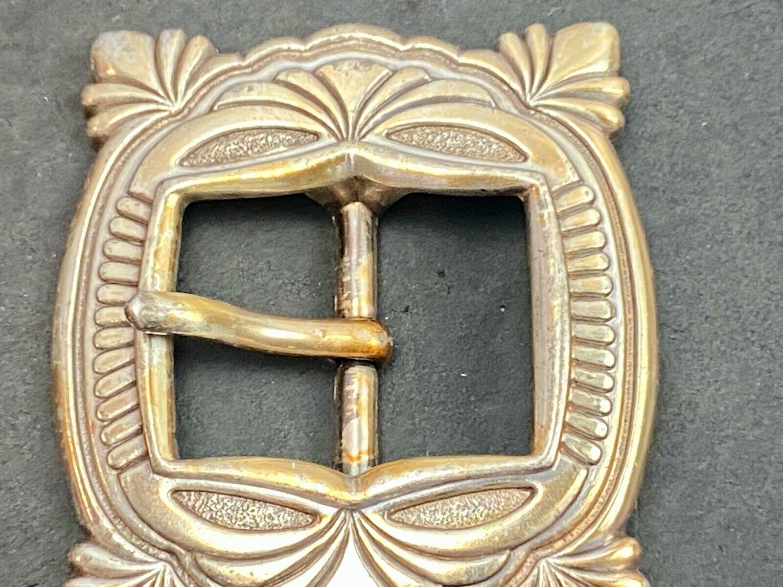 Antique Vintage W. Doran stamped western belt buckle