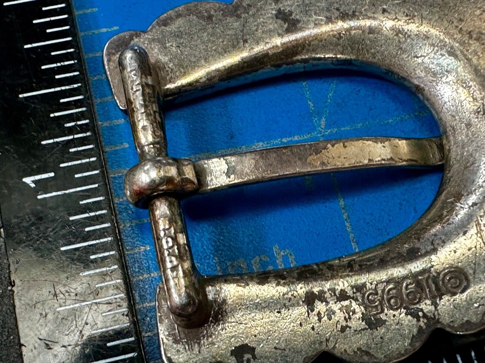 Unique Raised Dimensional Vintage Replacement Ornate Belt Buckle