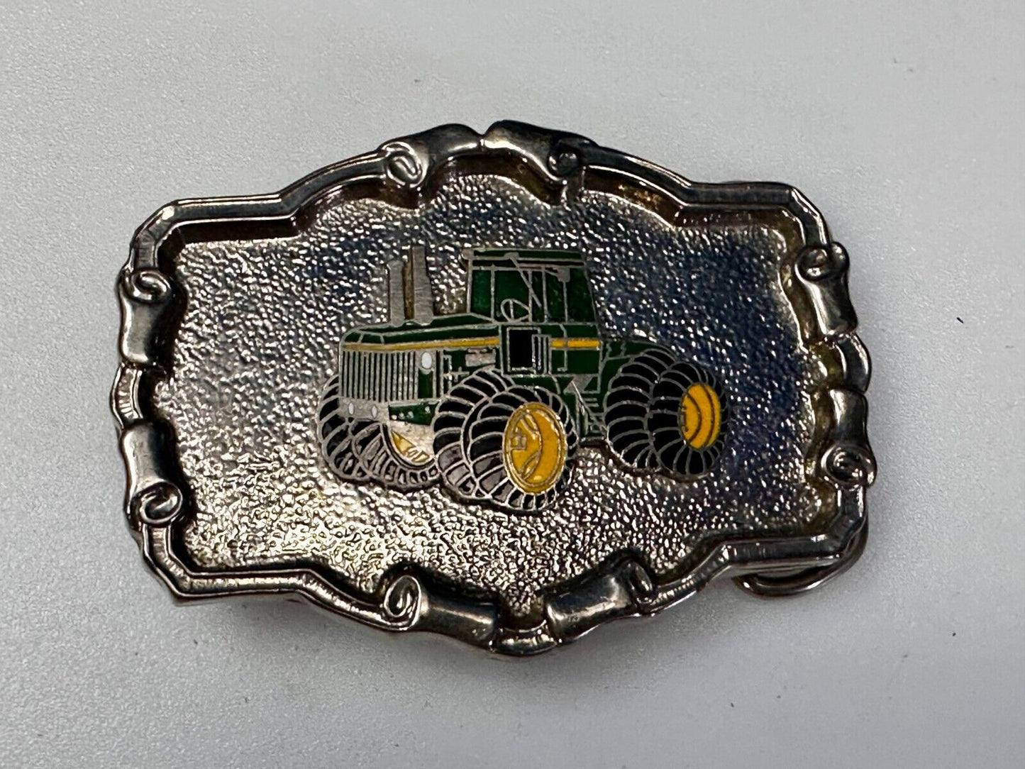 Tractor Agricultural Farm Equipment Arroyo Grande Farmers Vintage W Belt Buckle