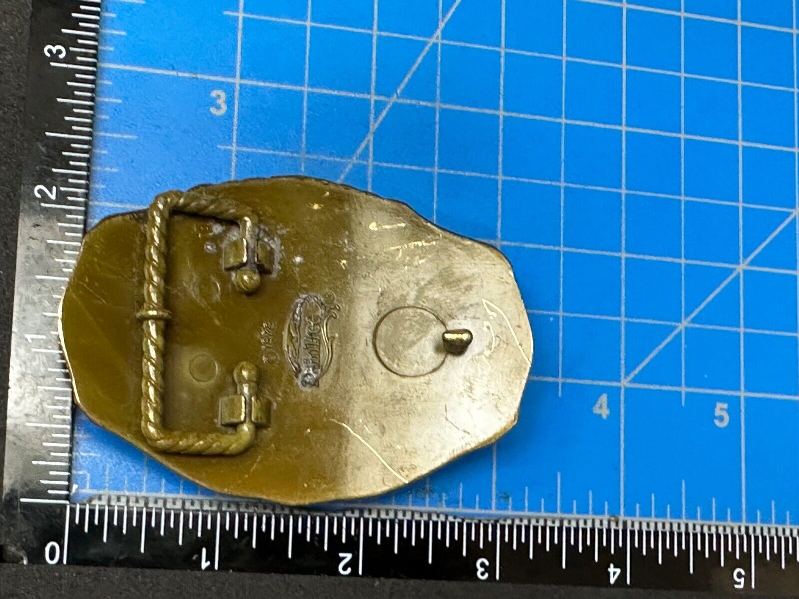 ANHEUSER BUSCH Vintage 1978 Beer Collectors Brewery Raintree Belt Buckle