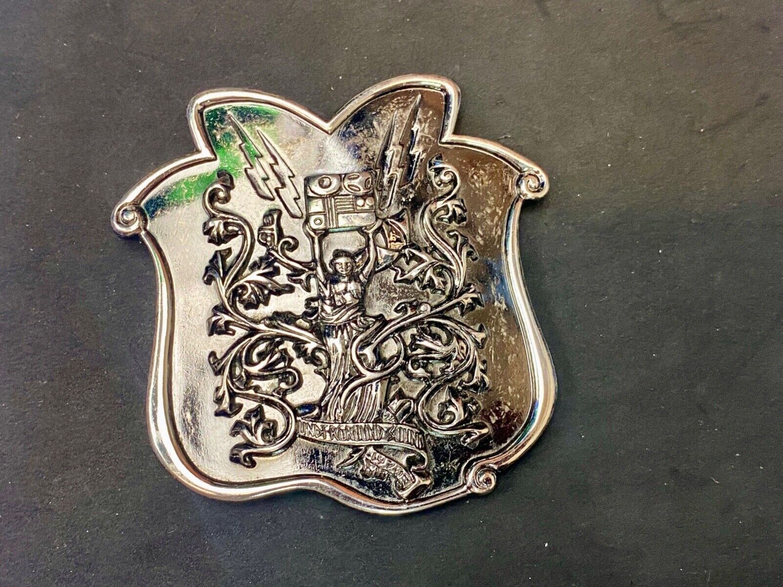 Unknown To Me, Gothic? Woman Lightning Bolts  Flower Shaped Belt Buckle