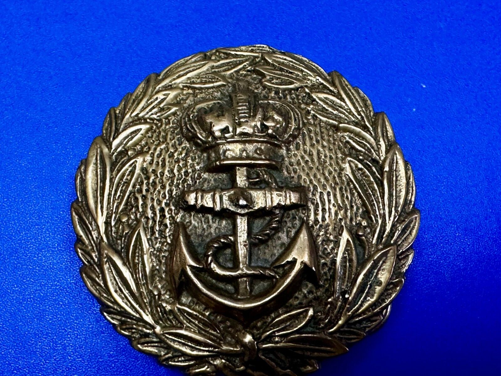 Victorian British Royal Navy Officers Belt Buckle - Unknown to me! World War 1?